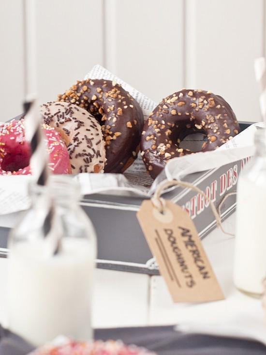 Donuts y glaseados