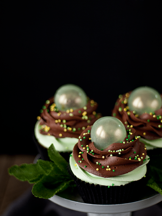 Cupcakes de Chocolate y Menta 2