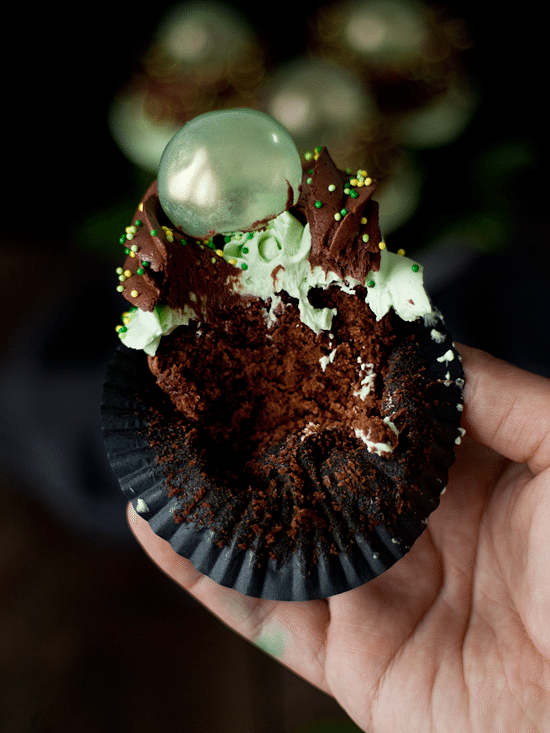 Cupcakes de Chocolate y Menta 6