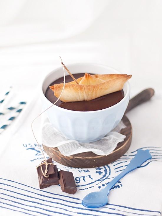 Natillas de Chocolate