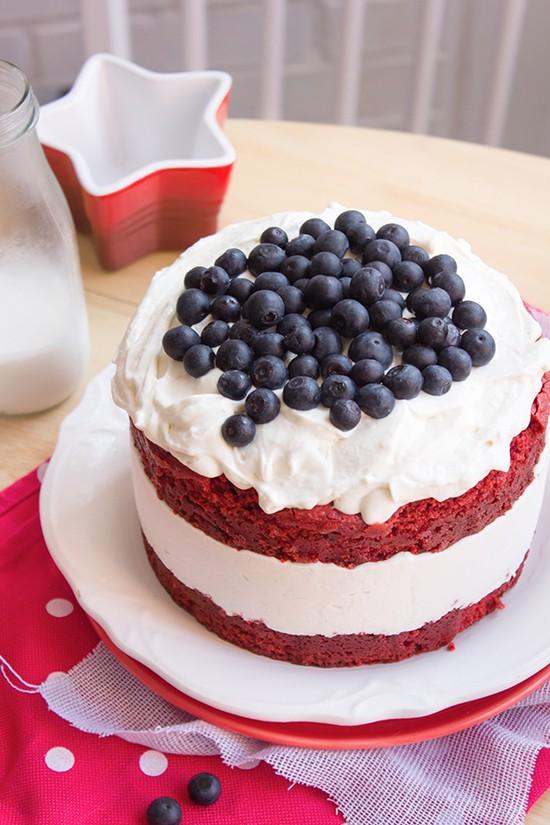 Pastel helado de Red Velvet 2