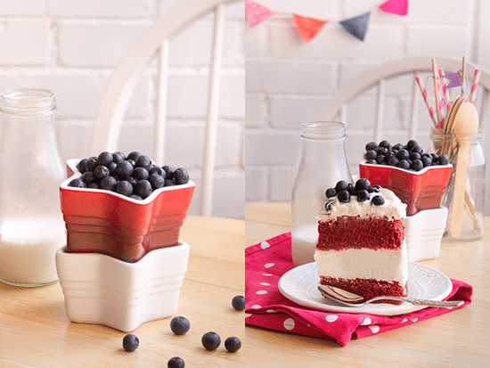 Pastel helado de Red velvet 4