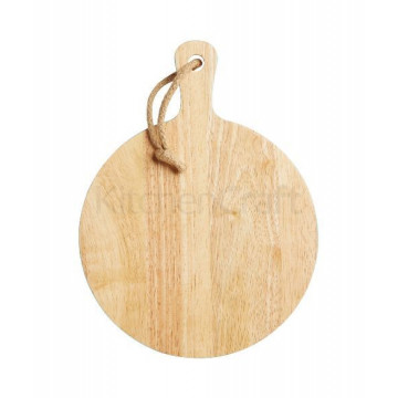 Tabla de corte de madera redonda 25cm verde menta Kitchen Craft