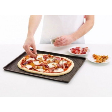 Plancha perforada de silicona Pizza Mat Lékué