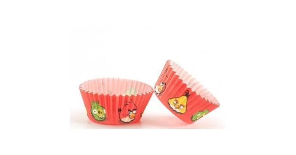Cápsulas cupcakes Angry Birds