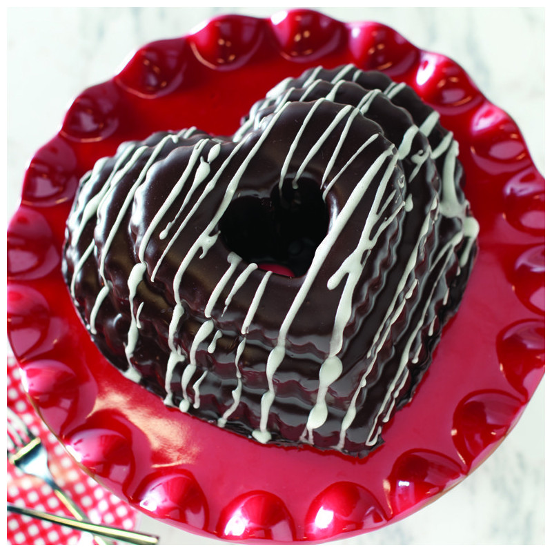 Molde Bundt Cake Tiered Heart Nordic Ware