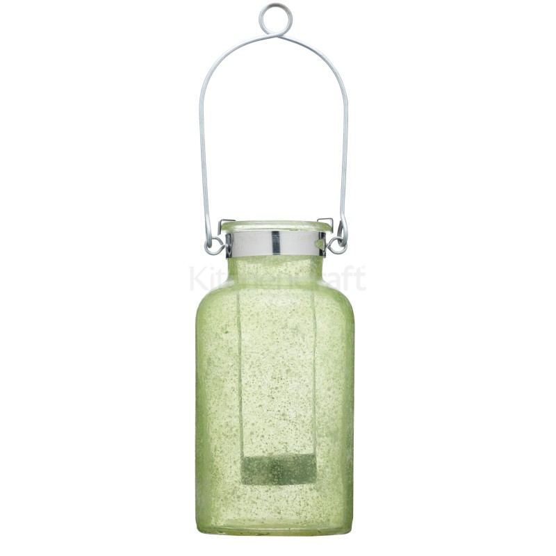 Jarra Candelabro Cristal Verde Kitchen Craft