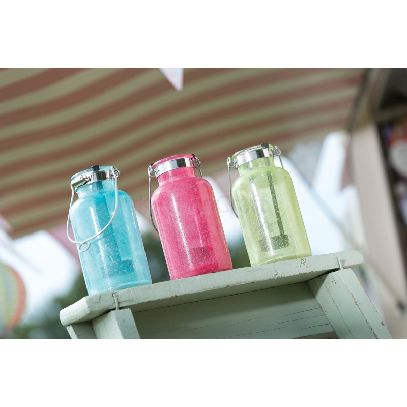 Jarra Candelabro Cristal Verde Kitchen Craft