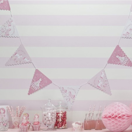 Guirnalda banderola Fiesta Princesa