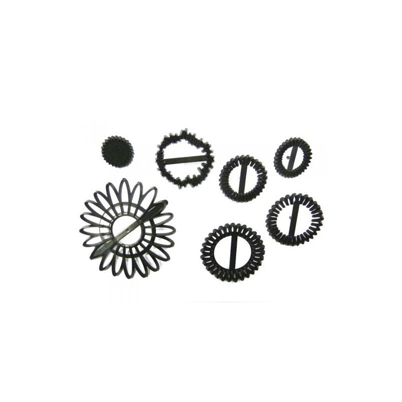 Sello Marcador Patchwork Pack 7 Flor Gerbera