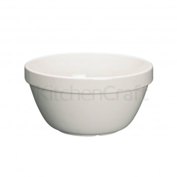 Bol de cerámica blanco 20 cm Kitchen Craft
