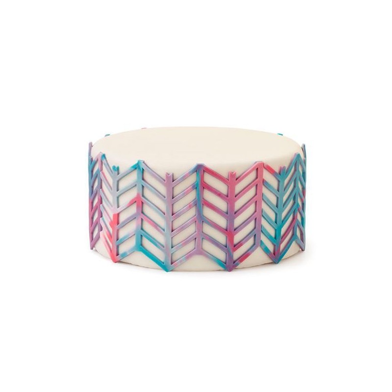 Molde de silicona Trival Chevron Wilton