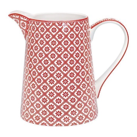 Lechera de cerámica 1L  Bianca Red Green Gate