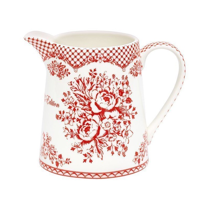 Lechera de cerámica 500 ml Stephanie Red Green Gate
