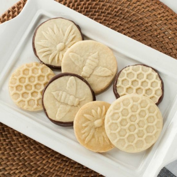 Sellos para galletas Honeybee Abeja Nordic Ware