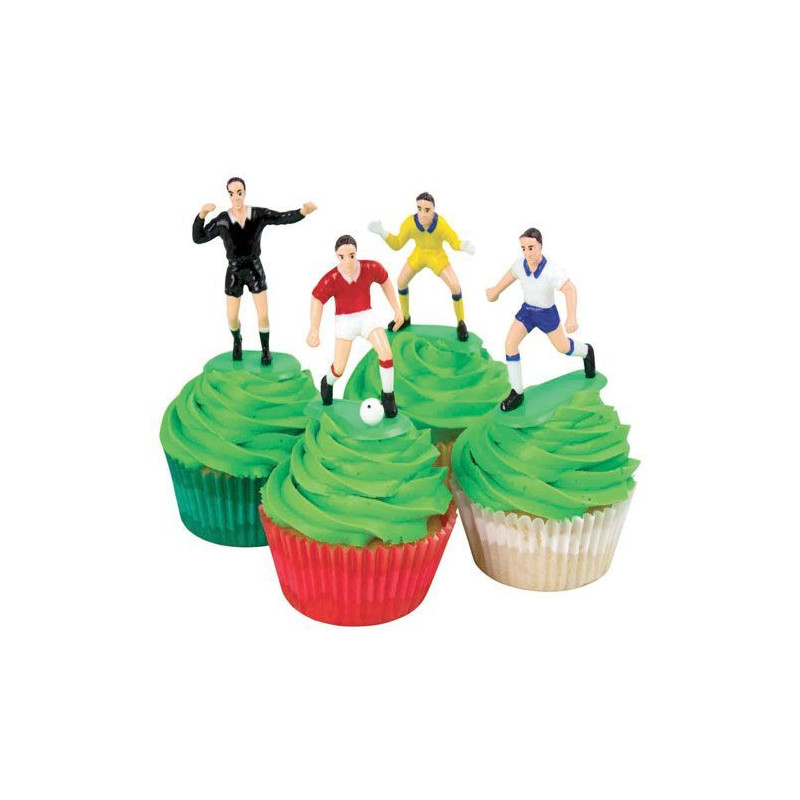 Set de cumpleaños: Fútbol jugadores y porterías PME