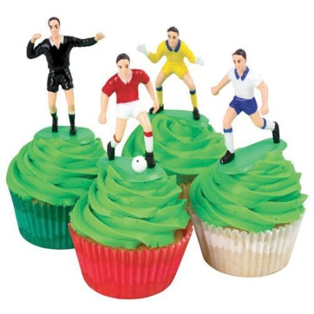 Set de cumpleaños: Fútbol jugadores y porterías PME