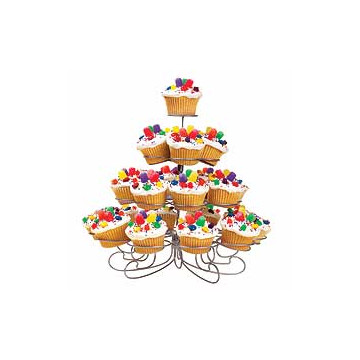 Stand de presentación para 23 cupcakes Wilton