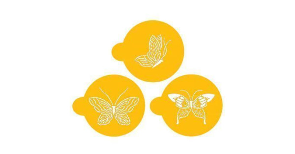 Stencils Butterfly Cupcakes/ Cookies