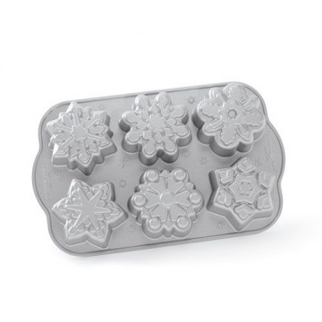 Molde Frozen Snowflake Cakelet Pan Nordic Ware