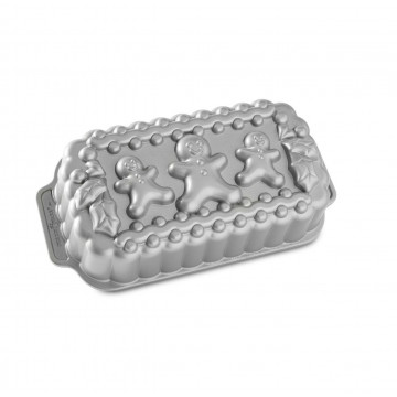 Molde Gingerbread Family Loaf Pan Nordic Ware