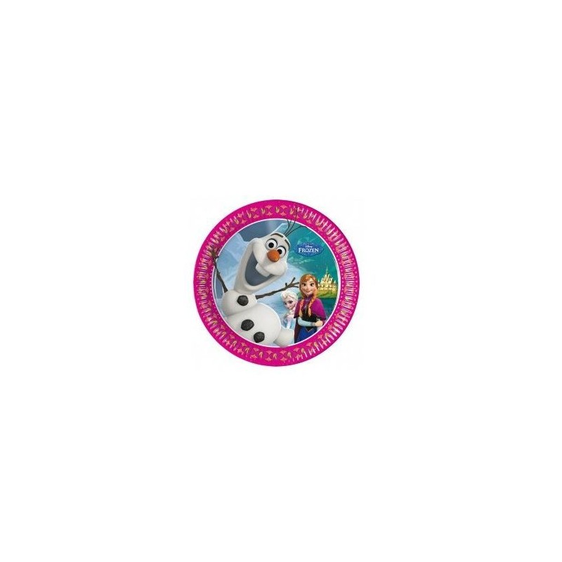 Platos fiesta Olaf Frozen