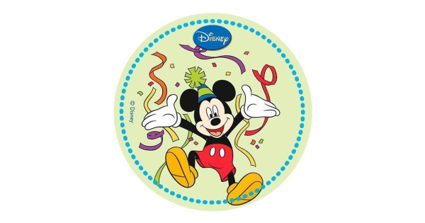 Oblea comestible Mickey Mouse Fiesta