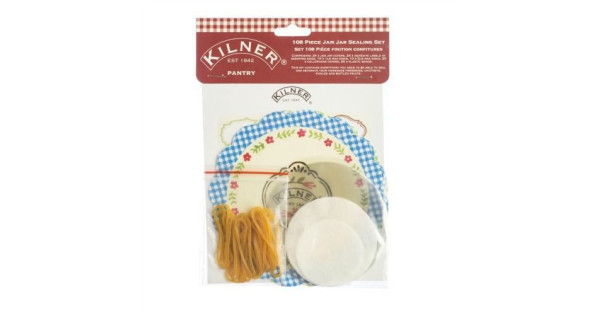 Kit mermelada: etiquetas,etiquetas adhesivas, cubre tapón y cinta Buho Kilner [CLONE]