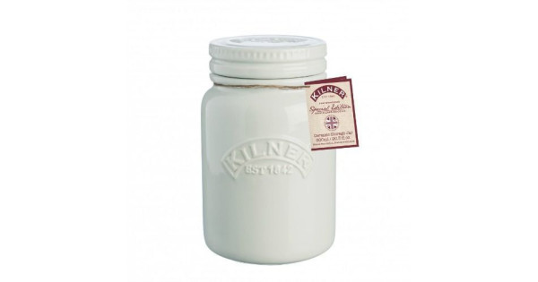 Tarro de cerámica crema Kilner [CLONE]