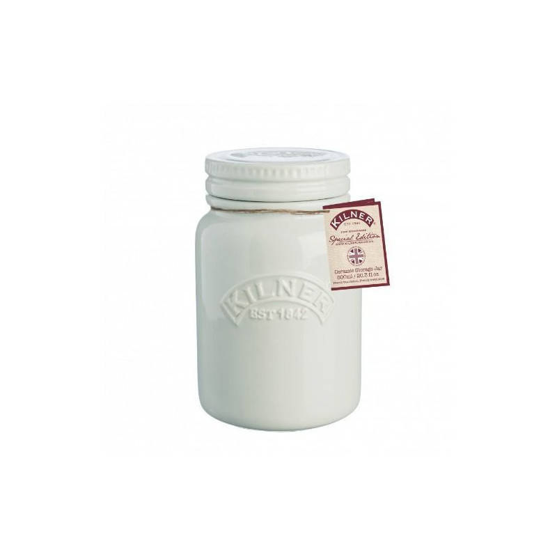 Tarro de cerámica crema Kilner [CLONE]