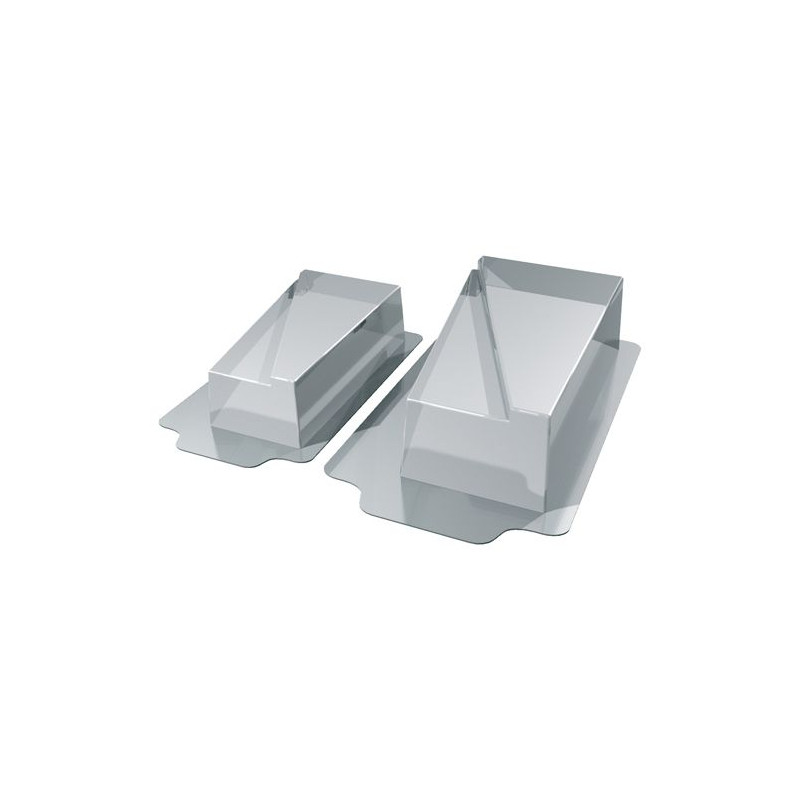 Pack 2 moldes de semifrio Oval Martellato [CLONE] [CLONE] [CLONE] [CLONE]