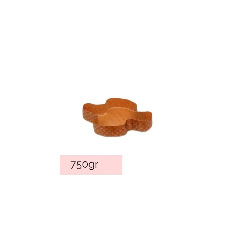 Pack 5 moldes de Colomba de Pascua 750 gr Decora