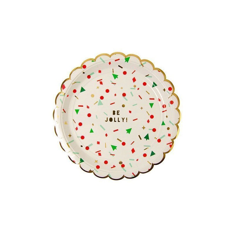 Plato de fiesta Reno y arboles Meri Meri [CLONE]