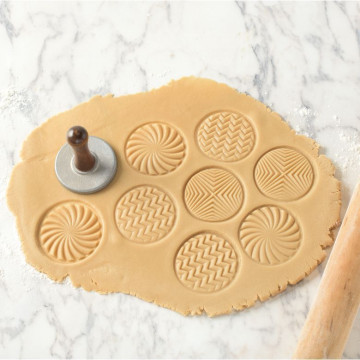 Sello/Estampación de galletas Geo Patterns Cookie Nordic Ware