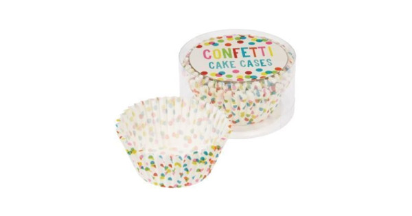 Cápsulas de Cupcakes Puntos Multicolor (50) Confetti