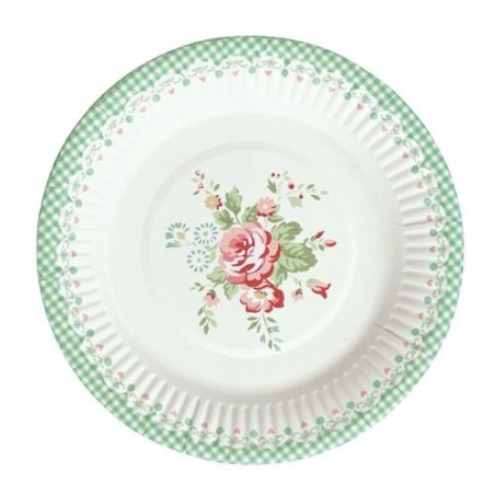 Vaso de papel Abelone Mint Green Gate [CLONE]