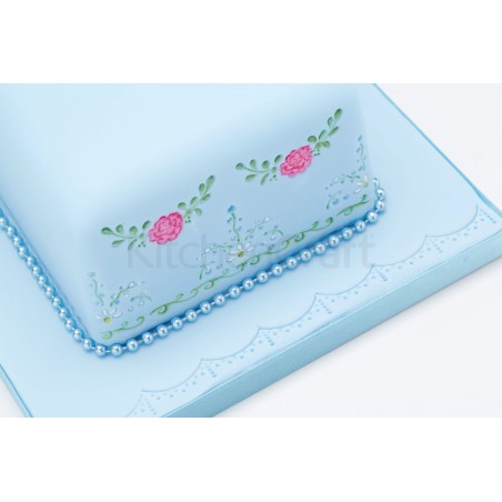 Sello Marcador Patchwork Flores y Guirnaldas 2 Sweetly Does It