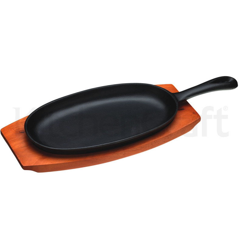 Sartén de hierro fundido con base 20 cm Kitchen Craft [CLONE] [CLONE]