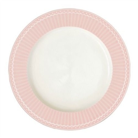Plato de cerámica Alice Pale Pink Green Gate
