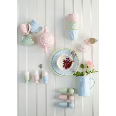 Plato de cerámica Alice Pale Pink Green Gate