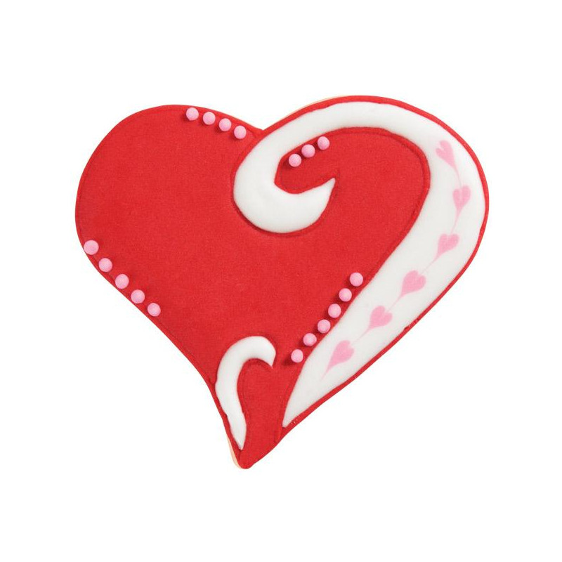 Cortante pack 3 cortantes galletas Corazón: Corazón alas, cuadrado sobre, corazón Wilton