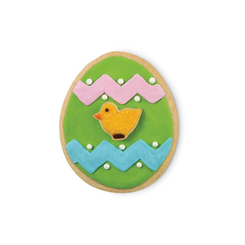 Pack 2 cortantes Pascua: Huevo y Pollito Wilton