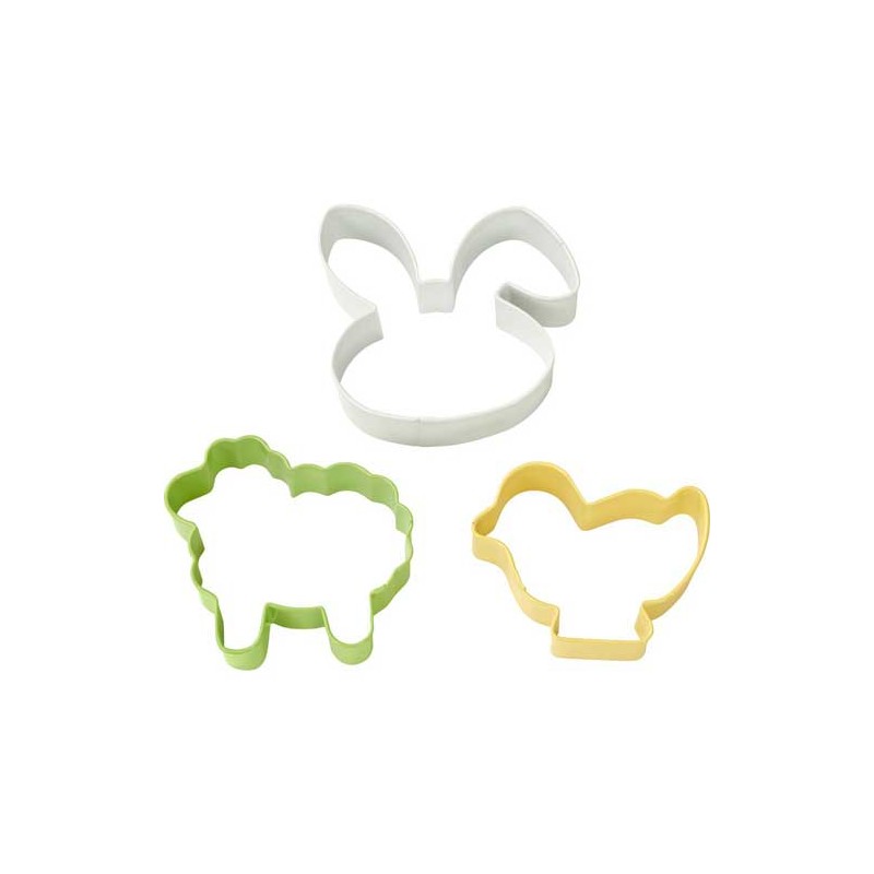 Pack 2 cortantes Pascua: Huevo y Pollito Wilton [CLONE] [CLONE] [CLONE]