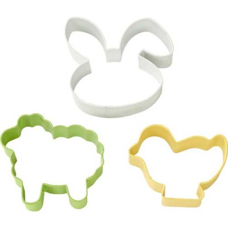 Pack 2 cortantes Pascua: Huevo y Pollito Wilton [CLONE] [CLONE] [CLONE]
