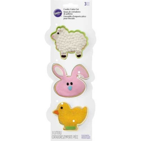Pack 2 cortantes Pascua: Huevo y Pollito Wilton [CLONE] [CLONE] [CLONE]