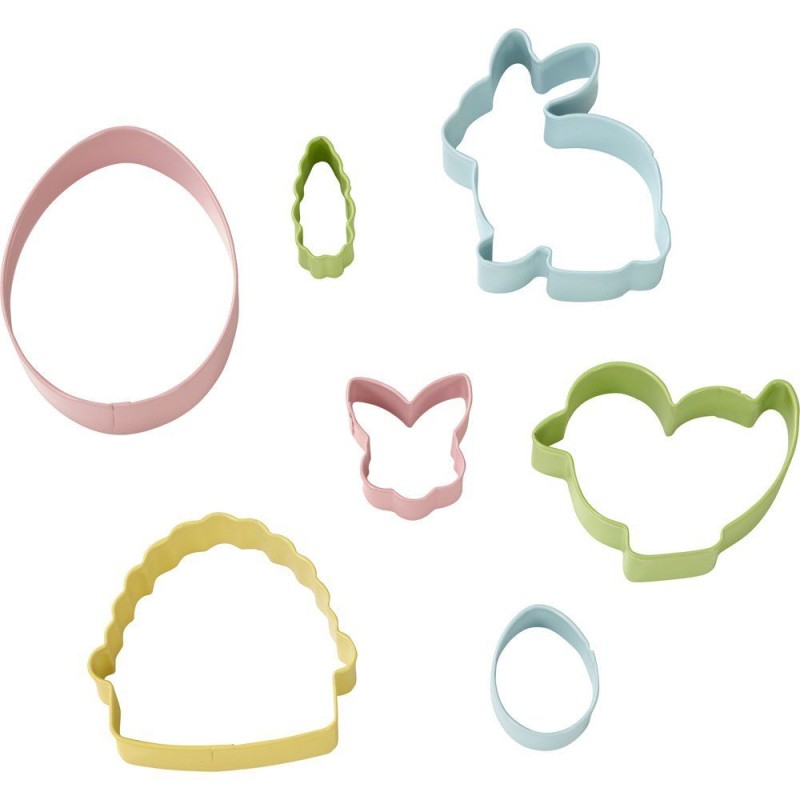Pack 7 cortantes varios de Pascua Wilton