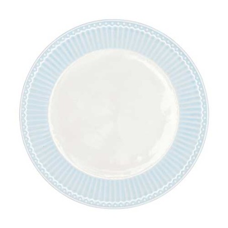 Plato de cerámica de postre Alice Pale Pink Green Gate [CLONE]