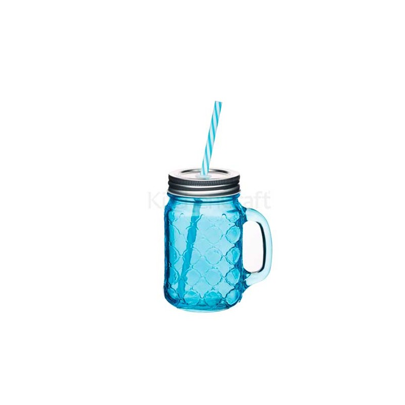 Jarra de cristal rosa labrada Kitchen Craft [CLONE] [CLONE]