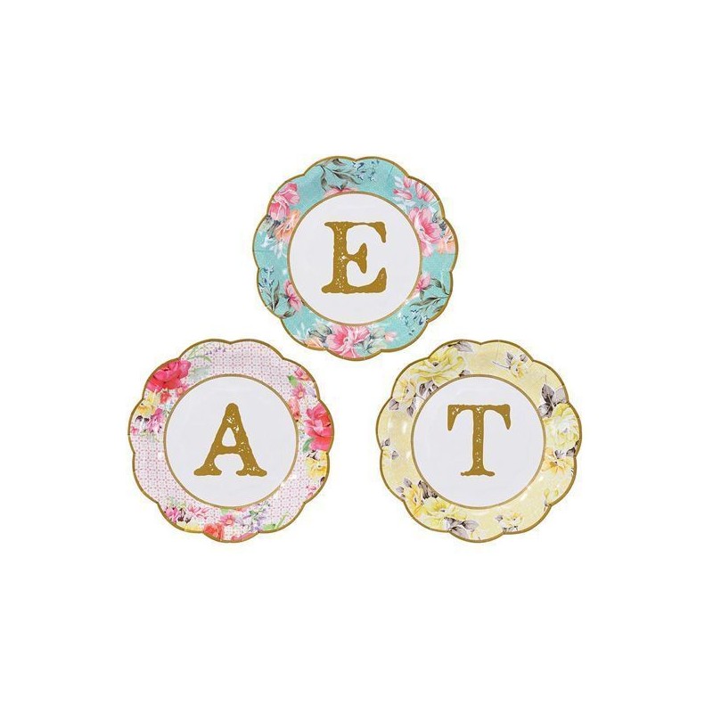 Plato de fiesta Flores Vintage [CLONE]