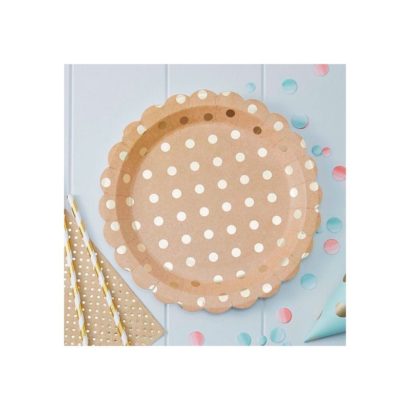 Plato de papel Confetti Colores [CLONE]